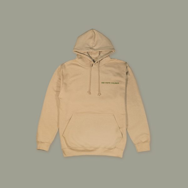 Sand Hoodie Front