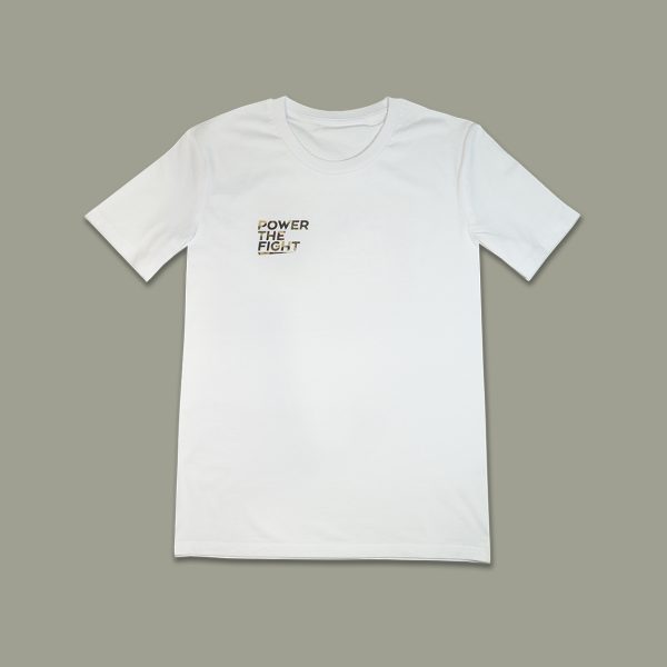 White Camo T-Shirt Front