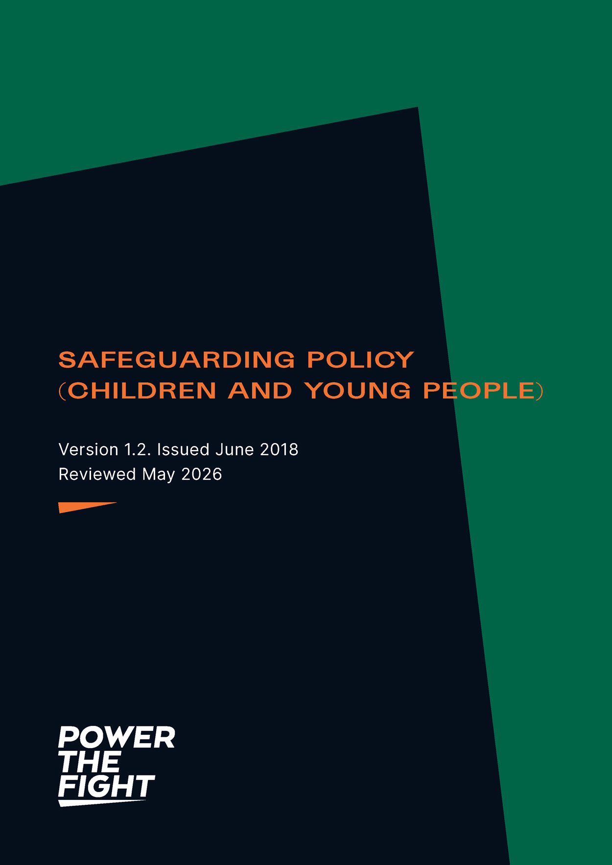 Child Safeguarding Policy May 2026 Child Safeguarding Policy May 2026